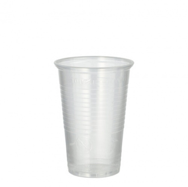 100 Trinkbecher, PP 0,2 l Ø 7,03 cm 9,9 cm transparent