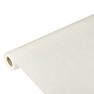 Tischdecke weiss 10m x 1,18m stoffähnlich, Vlies soft selection