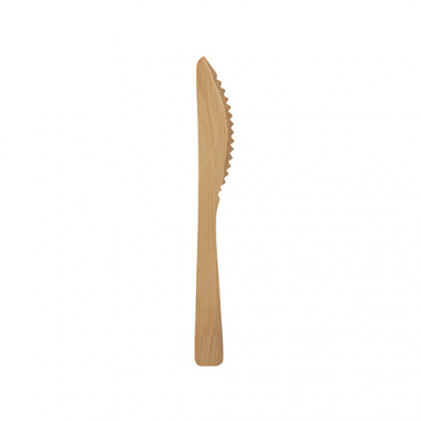 50 Messer, aus Bambus pure 17 cm